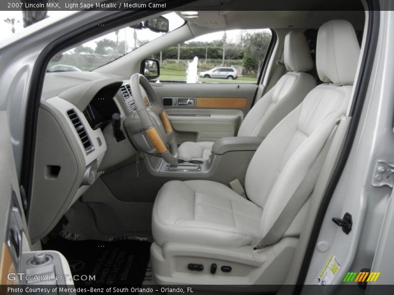  2007 MKX  Medium Camel Interior