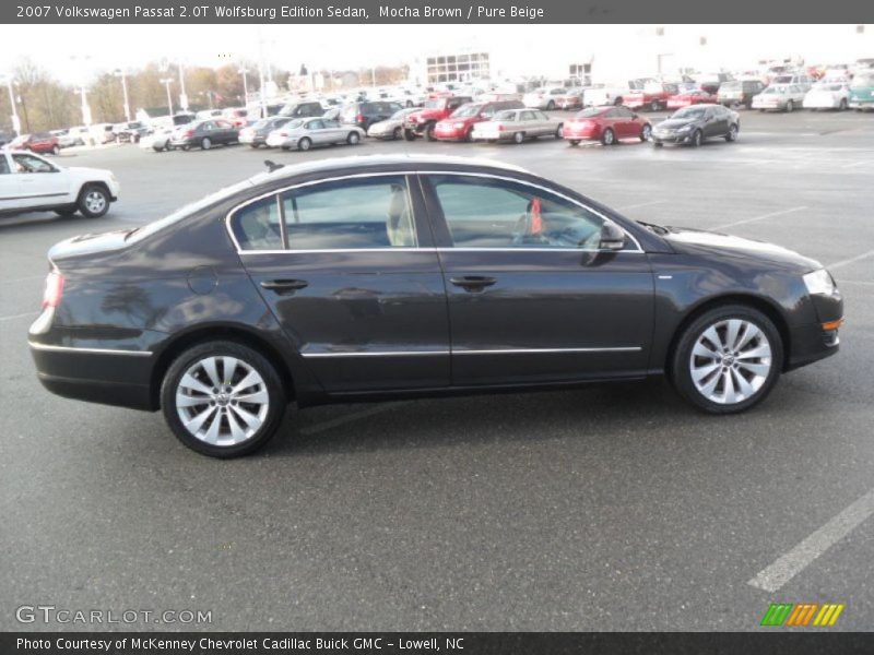 Mocha Brown / Pure Beige 2007 Volkswagen Passat 2.0T Wolfsburg Edition Sedan