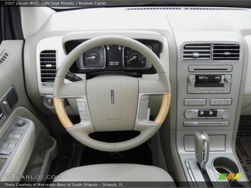 Dashboard of 2007 MKX 