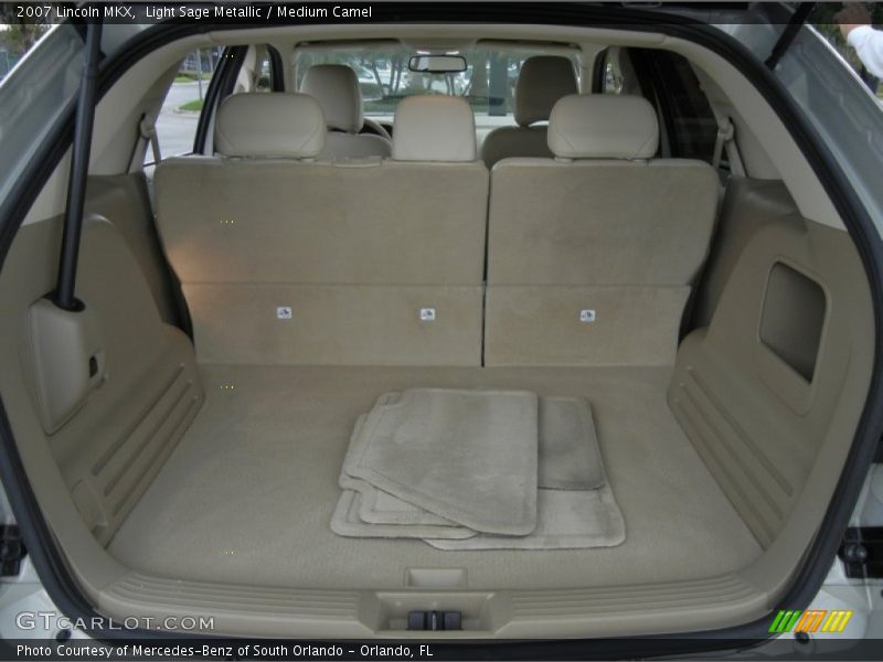  2007 MKX  Trunk
