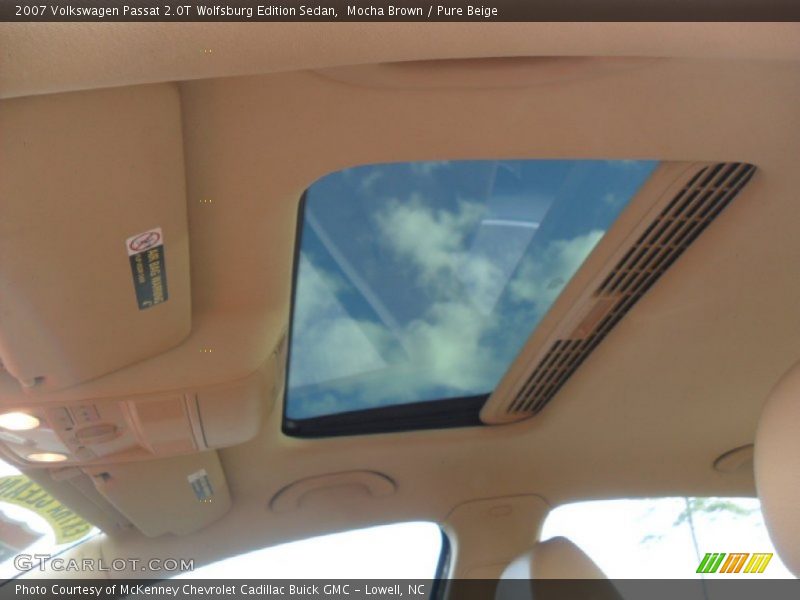 Mocha Brown / Pure Beige 2007 Volkswagen Passat 2.0T Wolfsburg Edition Sedan