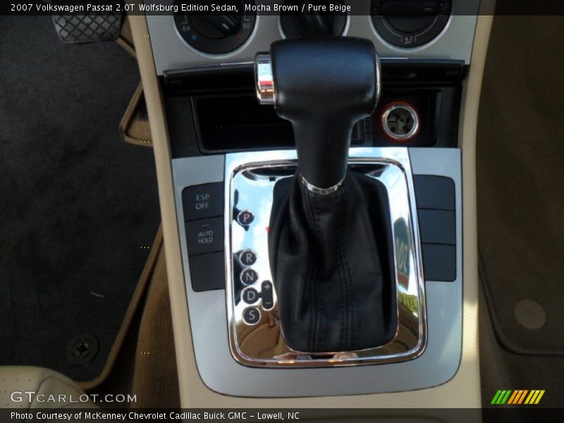 Mocha Brown / Pure Beige 2007 Volkswagen Passat 2.0T Wolfsburg Edition Sedan