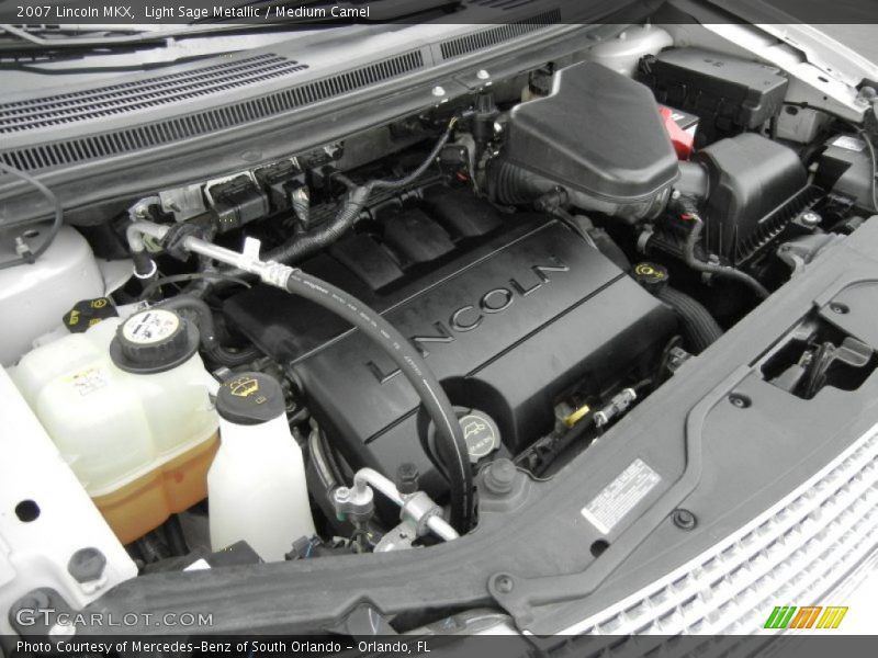  2007 MKX  Engine - 3.5 Liter DOHC 24-Valve VVT V6