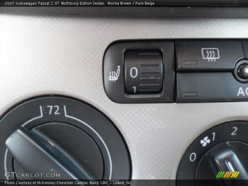 Mocha Brown / Pure Beige 2007 Volkswagen Passat 2.0T Wolfsburg Edition Sedan