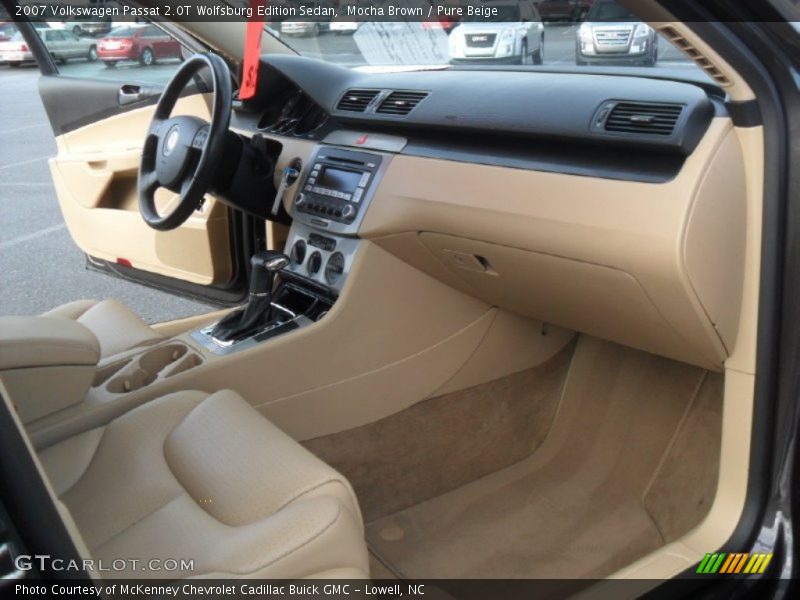 Mocha Brown / Pure Beige 2007 Volkswagen Passat 2.0T Wolfsburg Edition Sedan