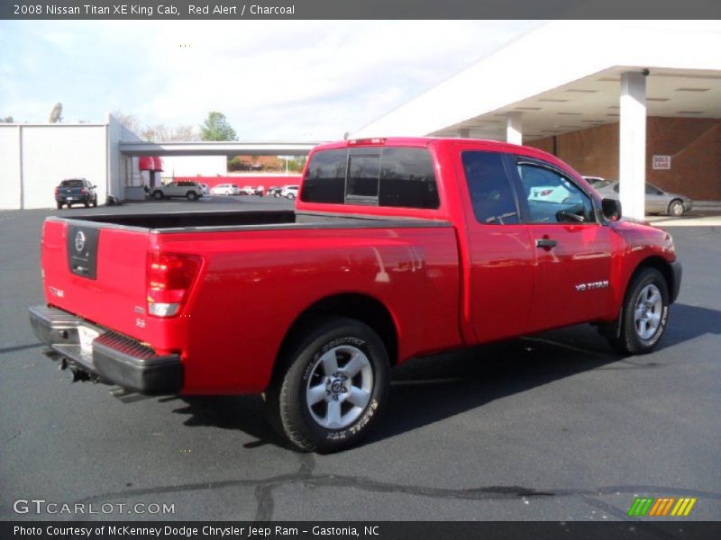  2008 Titan XE King Cab Red Alert
