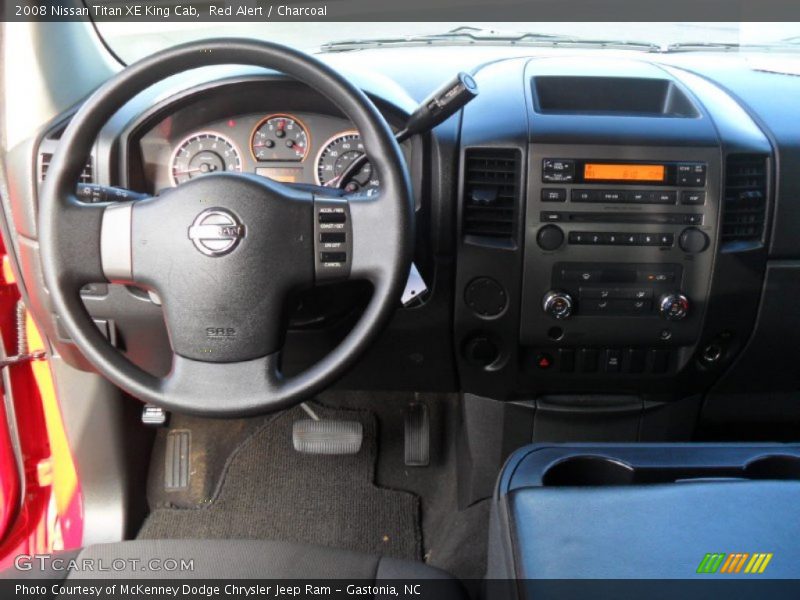 Dashboard of 2008 Titan XE King Cab