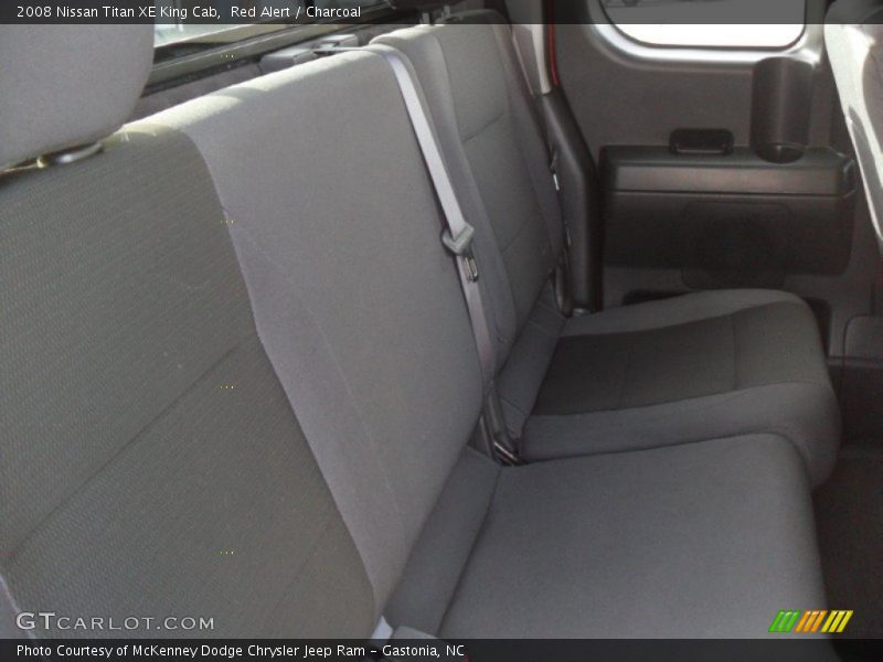 Red Alert / Charcoal 2008 Nissan Titan XE King Cab