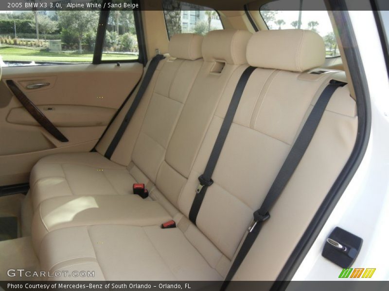 Alpine White / Sand Beige 2005 BMW X3 3.0i