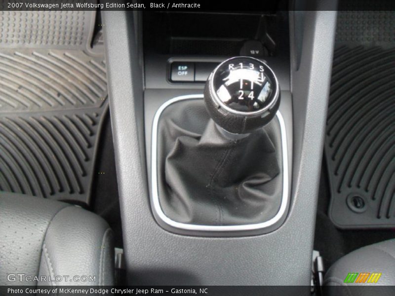 Black / Anthracite 2007 Volkswagen Jetta Wolfsburg Edition Sedan