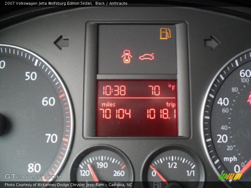 Black / Anthracite 2007 Volkswagen Jetta Wolfsburg Edition Sedan