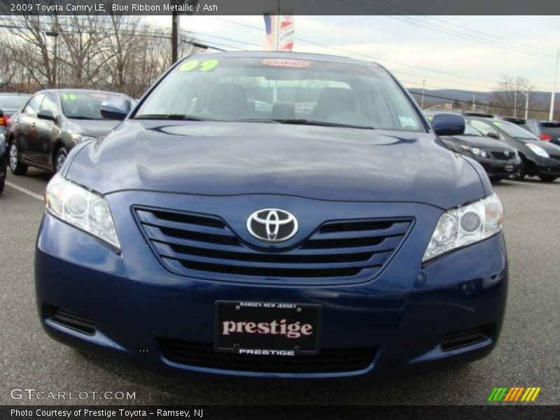 Blue Ribbon Metallic / Ash 2009 Toyota Camry LE