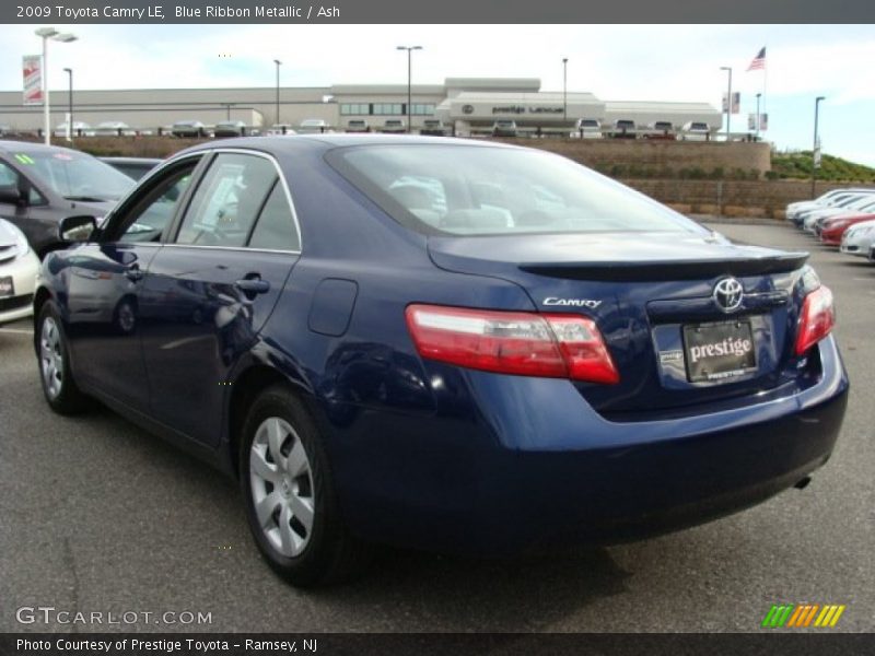 Blue Ribbon Metallic / Ash 2009 Toyota Camry LE