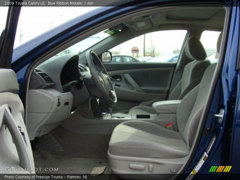 Blue Ribbon Metallic / Ash 2009 Toyota Camry LE