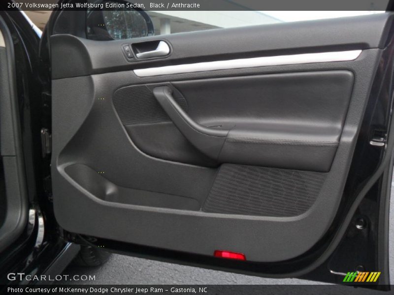 Black / Anthracite 2007 Volkswagen Jetta Wolfsburg Edition Sedan