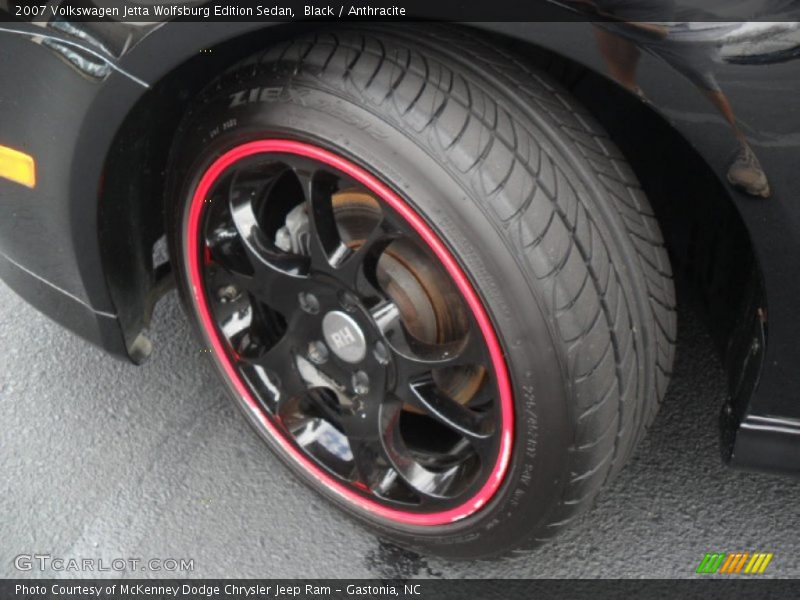 Black / Anthracite 2007 Volkswagen Jetta Wolfsburg Edition Sedan