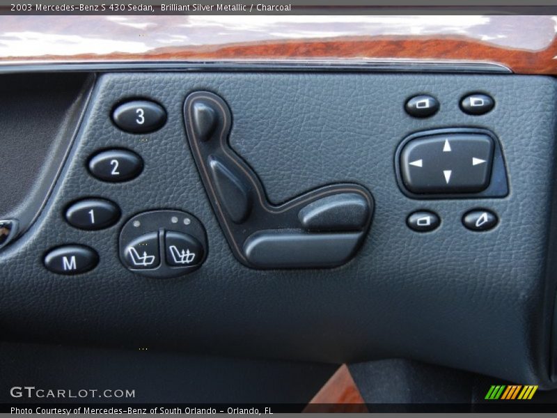 Brilliant Silver Metallic / Charcoal 2003 Mercedes-Benz S 430 Sedan