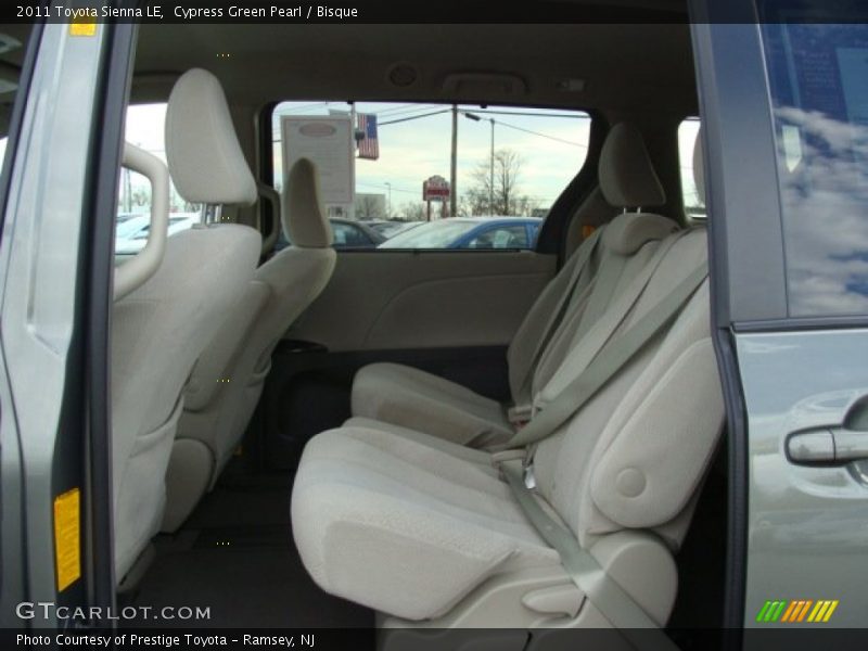 Cypress Green Pearl / Bisque 2011 Toyota Sienna LE
