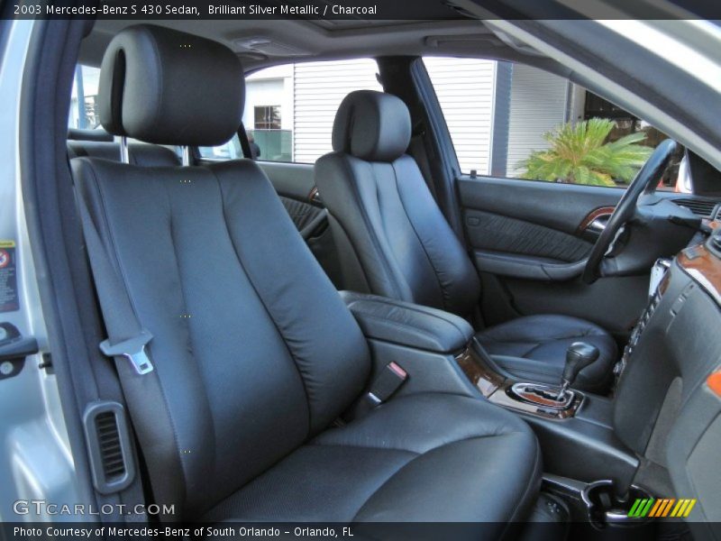 Brilliant Silver Metallic / Charcoal 2003 Mercedes-Benz S 430 Sedan