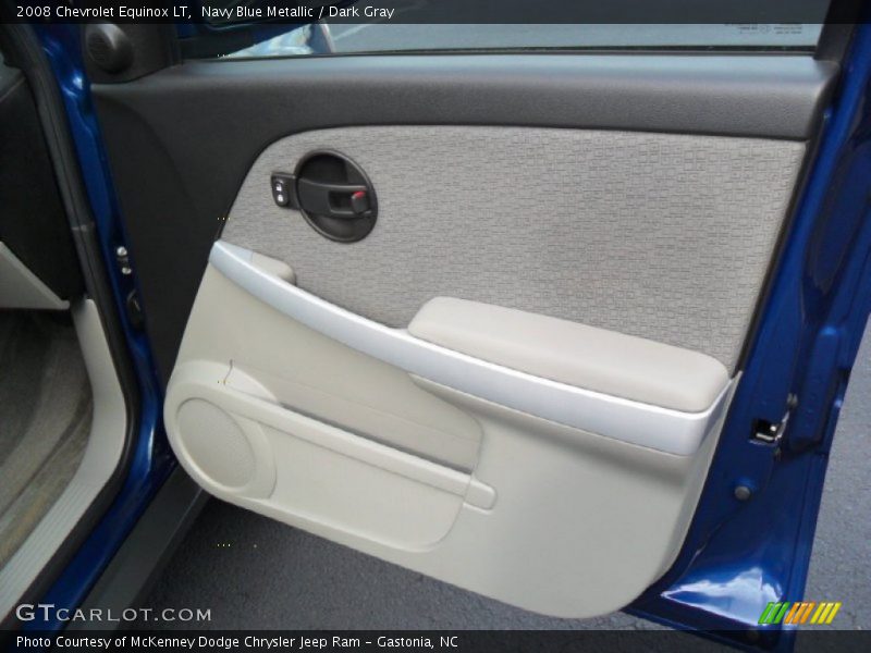 Navy Blue Metallic / Dark Gray 2008 Chevrolet Equinox LT