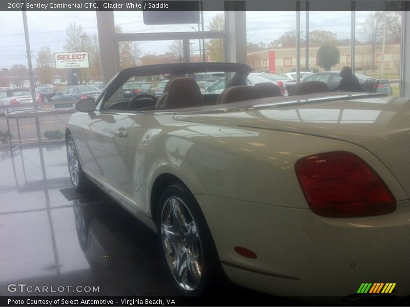 Glacier White / Saddle 2007 Bentley Continental GTC