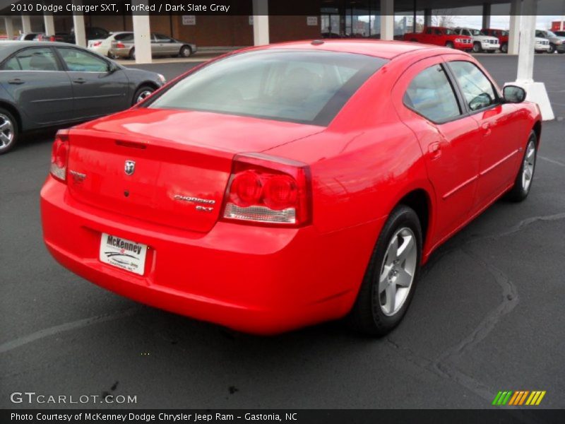 TorRed / Dark Slate Gray 2010 Dodge Charger SXT