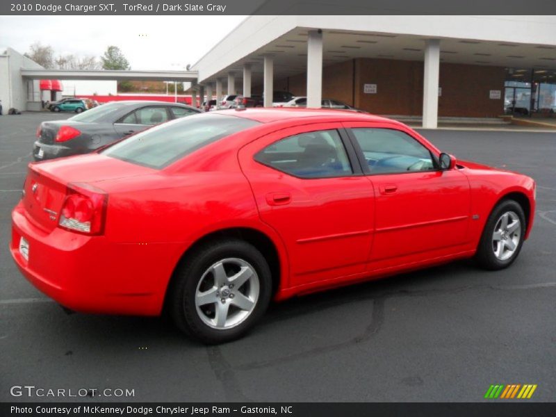 TorRed / Dark Slate Gray 2010 Dodge Charger SXT