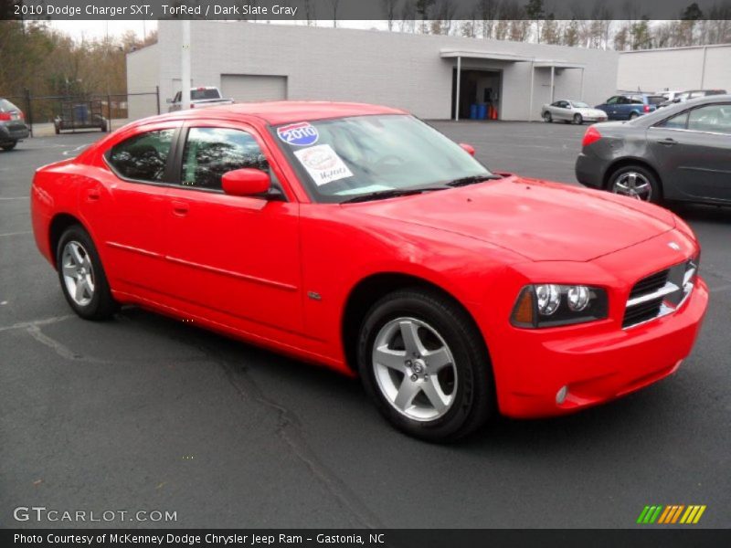 TorRed / Dark Slate Gray 2010 Dodge Charger SXT