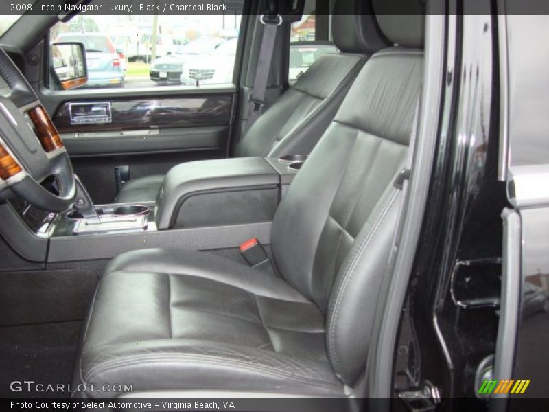 Black / Charcoal Black 2008 Lincoln Navigator Luxury