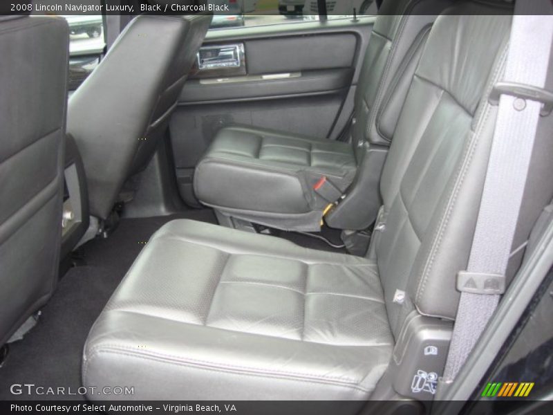 Black / Charcoal Black 2008 Lincoln Navigator Luxury