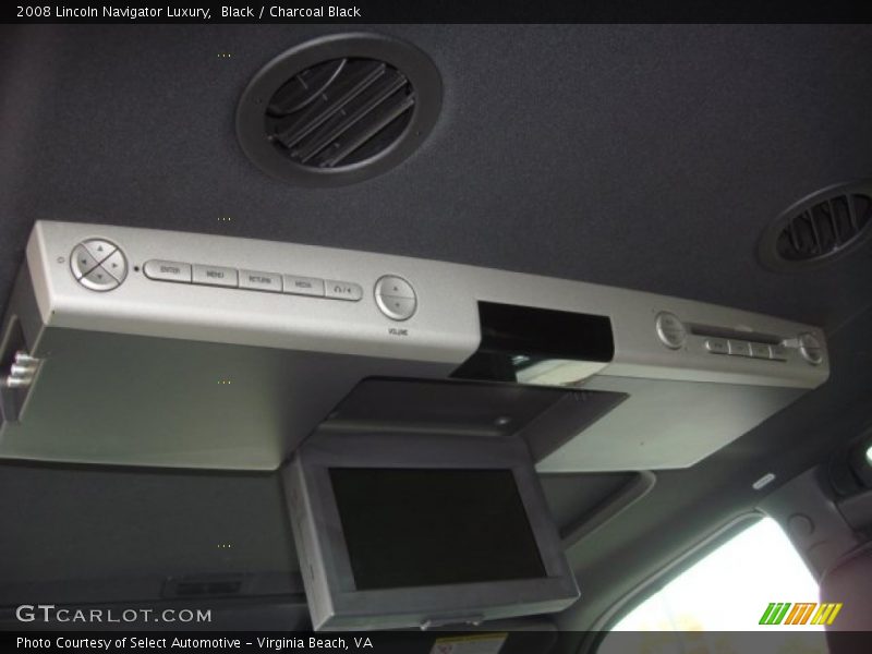 Black / Charcoal Black 2008 Lincoln Navigator Luxury