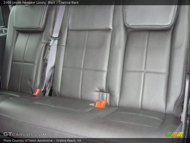 Black / Charcoal Black 2008 Lincoln Navigator Luxury