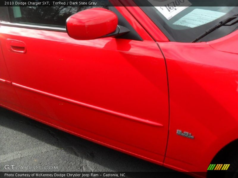 TorRed / Dark Slate Gray 2010 Dodge Charger SXT