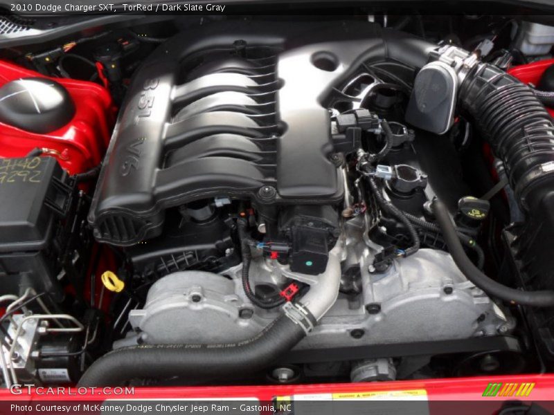 TorRed / Dark Slate Gray 2010 Dodge Charger SXT