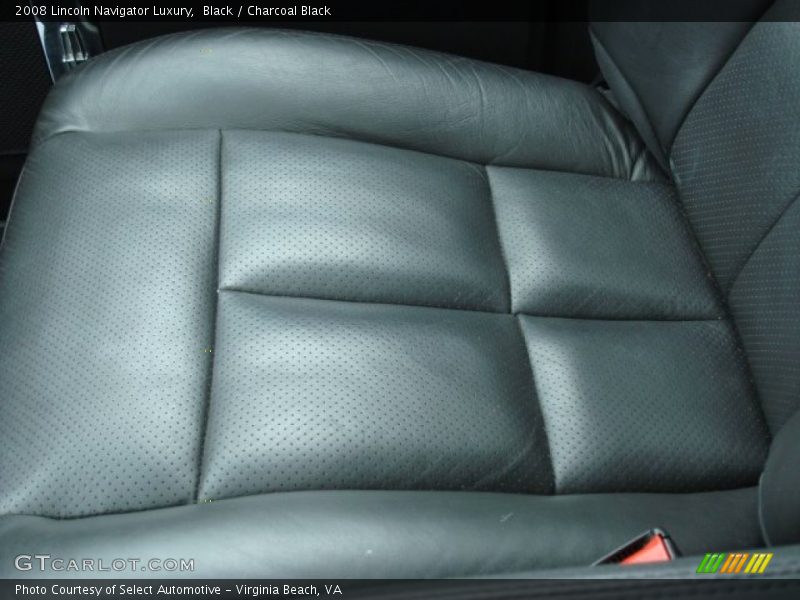 Black / Charcoal Black 2008 Lincoln Navigator Luxury