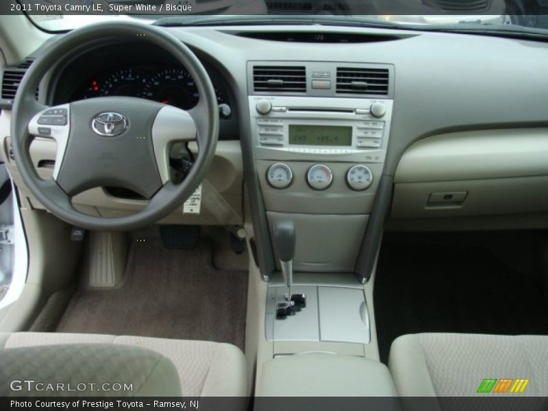 Super White / Bisque 2011 Toyota Camry LE