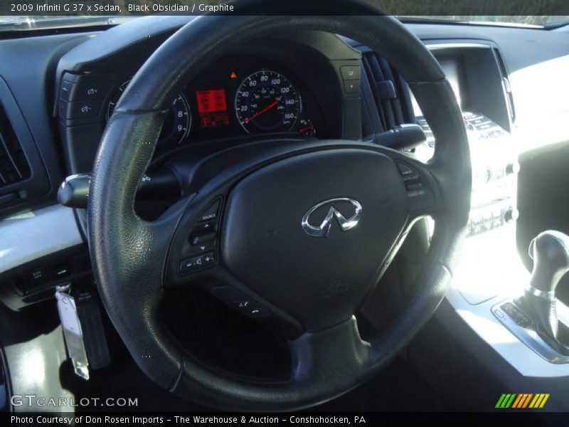 Black Obsidian / Graphite 2009 Infiniti G 37 x Sedan