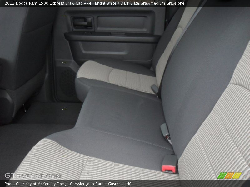 Bright White / Dark Slate Gray/Medium Graystone 2012 Dodge Ram 1500 Express Crew Cab 4x4