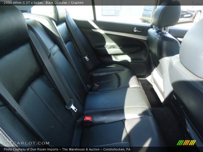 Black Obsidian / Graphite 2009 Infiniti G 37 x Sedan