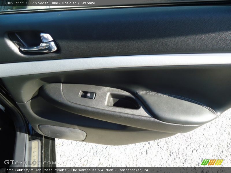 Black Obsidian / Graphite 2009 Infiniti G 37 x Sedan