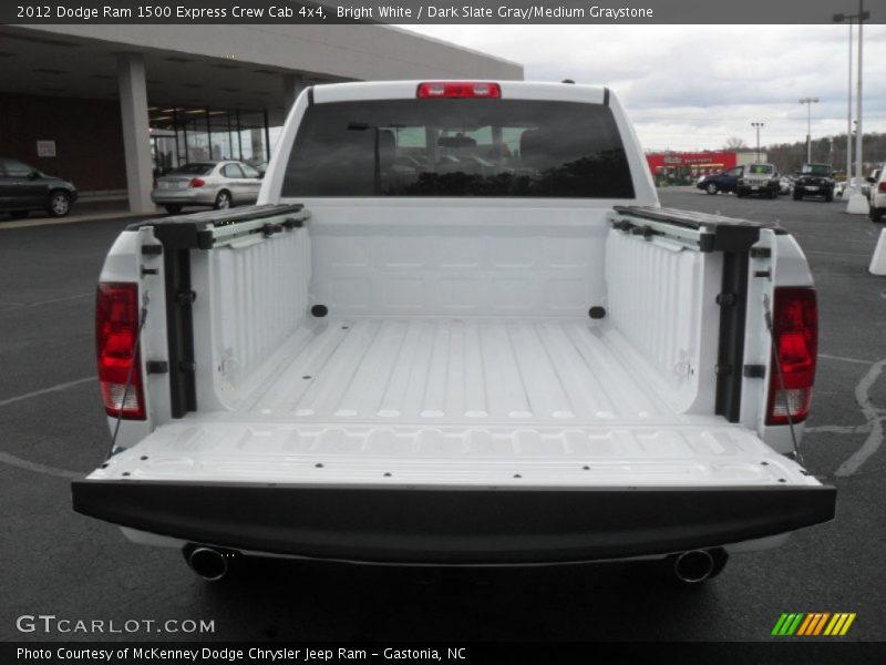 Bright White / Dark Slate Gray/Medium Graystone 2012 Dodge Ram 1500 Express Crew Cab 4x4