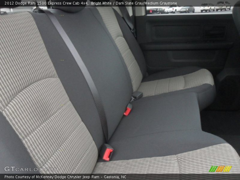 Bright White / Dark Slate Gray/Medium Graystone 2012 Dodge Ram 1500 Express Crew Cab 4x4