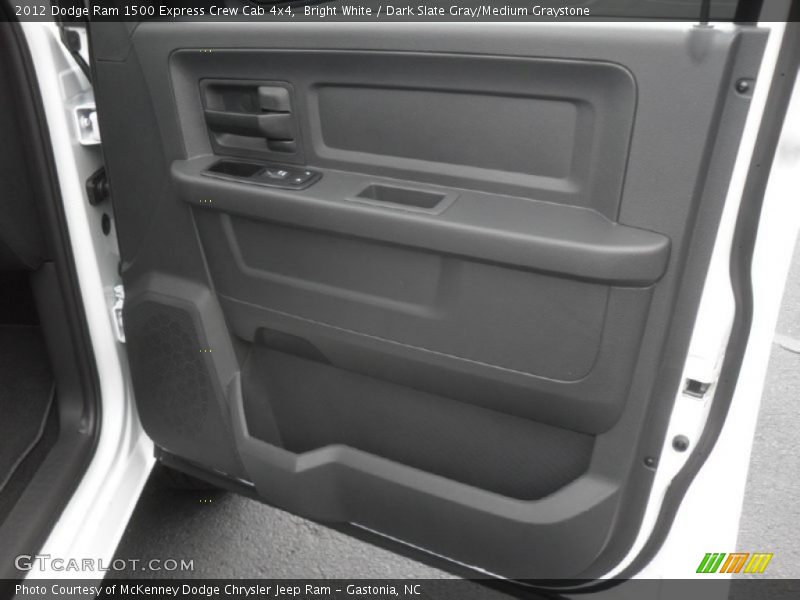 Bright White / Dark Slate Gray/Medium Graystone 2012 Dodge Ram 1500 Express Crew Cab 4x4