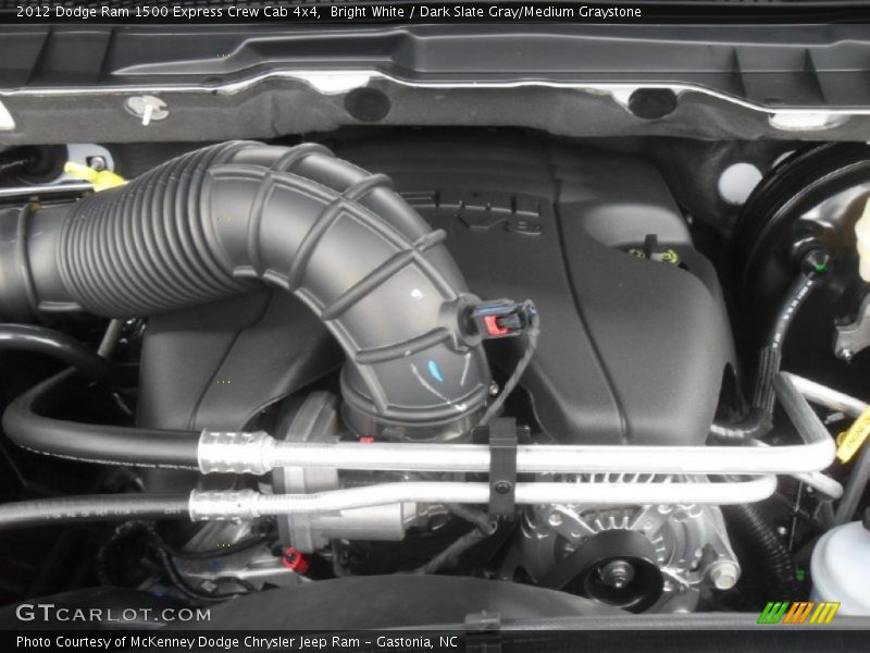 Bright White / Dark Slate Gray/Medium Graystone 2012 Dodge Ram 1500 Express Crew Cab 4x4