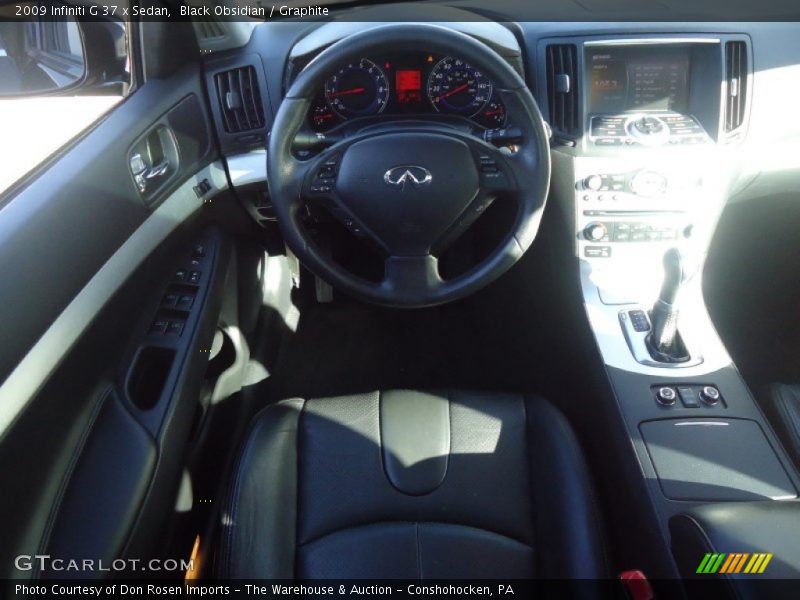 Black Obsidian / Graphite 2009 Infiniti G 37 x Sedan