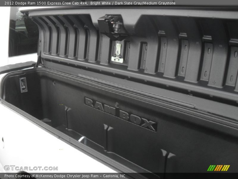 Bright White / Dark Slate Gray/Medium Graystone 2012 Dodge Ram 1500 Express Crew Cab 4x4