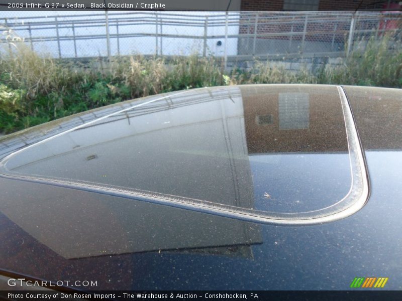 Black Obsidian / Graphite 2009 Infiniti G 37 x Sedan