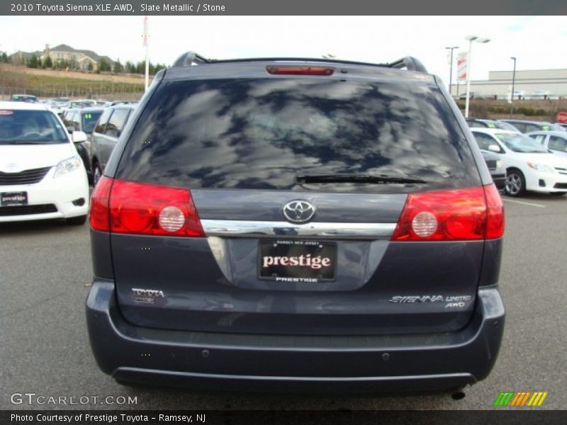 Slate Metallic / Stone 2010 Toyota Sienna XLE AWD