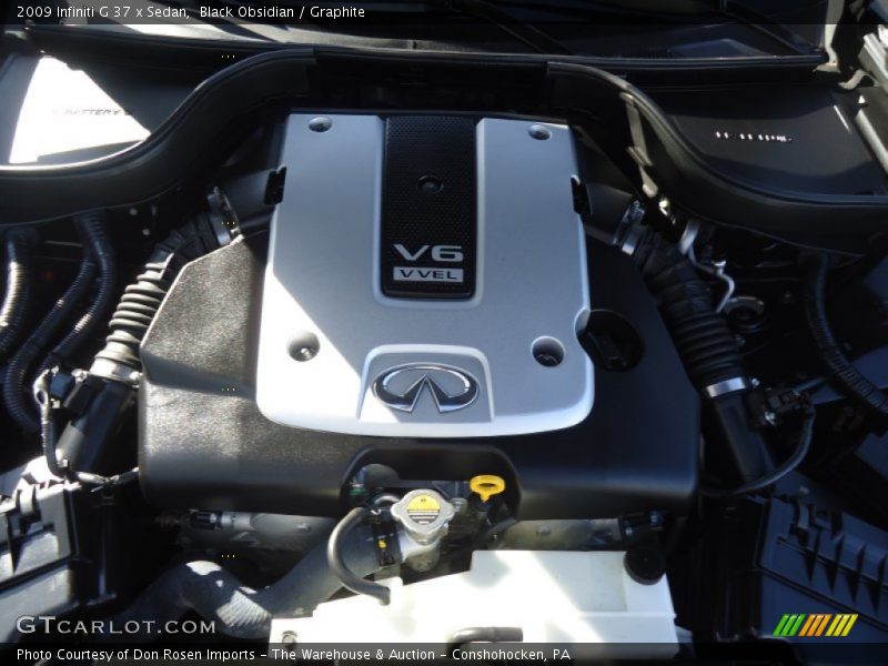  2009 G 37 x Sedan Engine - 3.7 Liter DOHC 24-Valve VVEL V6