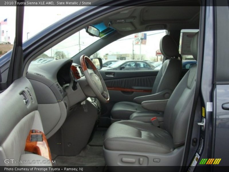 Slate Metallic / Stone 2010 Toyota Sienna XLE AWD